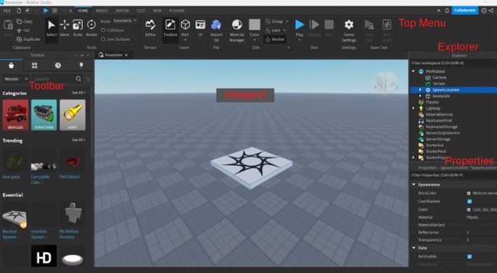 для чого roblox studio